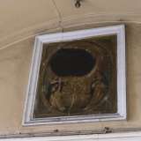 L'altro dipinto di Michele Montrone dal titolo �La Madonna del Santo Rosario� (foto di Gennaro Gargiulo)